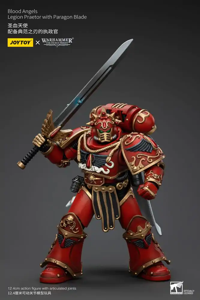 Warhammer The Horus Heresy akcijska figura 1/18 Blood Angels Legion Praetor z Paragon Blade 13 cm fotografija izdelka