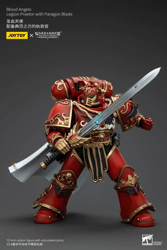 Warhammer The Horus Heresy akcijska figura 1/18 Blood Angels Legion Praetor z Paragon Blade 13 cm fotografija izdelka