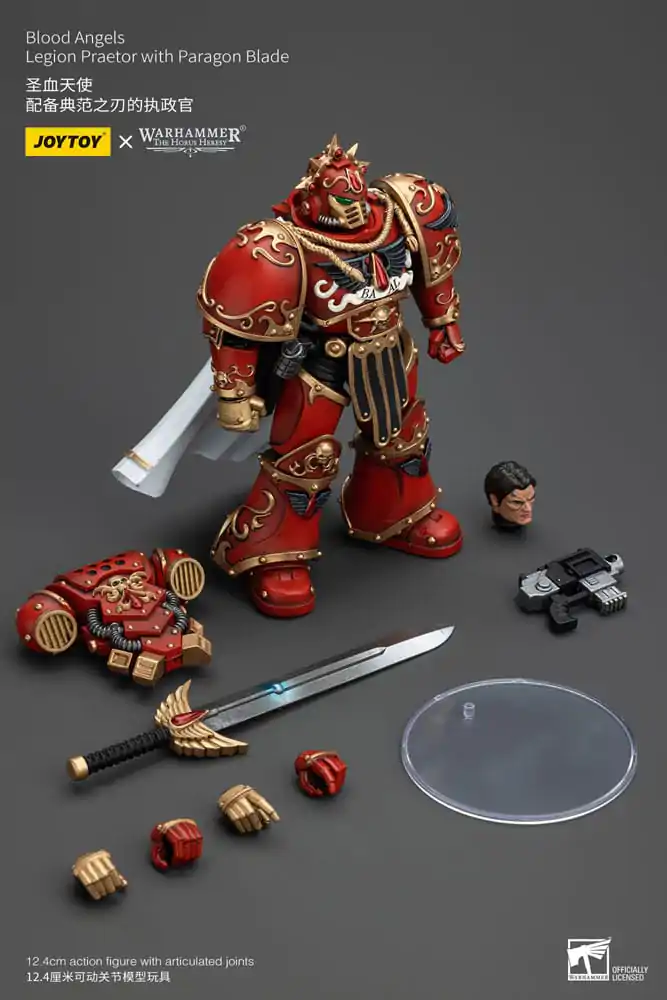 Warhammer The Horus Heresy akcijska figura 1/18 Blood Angels Legion Praetor z Paragon Blade 13 cm fotografija izdelka