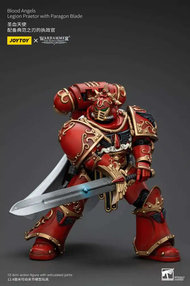 Warhammer The Horus Heresy akcijska figura 1/18 Blood Angels Legion Praetor z Paragon Blade 13 cm fotografija izdelka