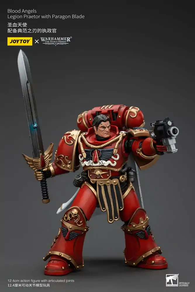 Warhammer The Horus Heresy akcijska figura 1/18 Blood Angels Legion Praetor z Paragon Blade 13 cm fotografija izdelka