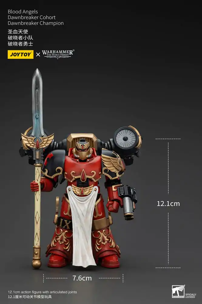 Warhammer The Horus Heresy Akcijska figura 1/18 Blood Angels Raldoron First Captain of the Blood Angels 13 cm fotografija izdelka