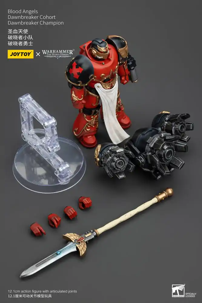 Warhammer The Horus Heresy Akcijska figura 1/18 Blood Angels Raldoron First Captain of the Blood Angels 13 cm fotografija izdelka