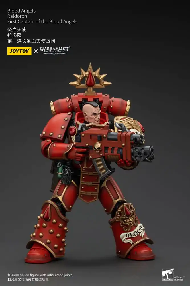 Warhammer The Horus Heresy Akcijska figura 1/18 Blood Angels Raldoron First Captain of the Blood Angels 13 cm fotografija izdelka