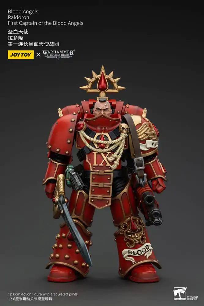 Warhammer The Horus Heresy Akcijska figura 1/18 Blood Angels Raldoron First Captain of the Blood Angels 13 cm fotografija izdelka