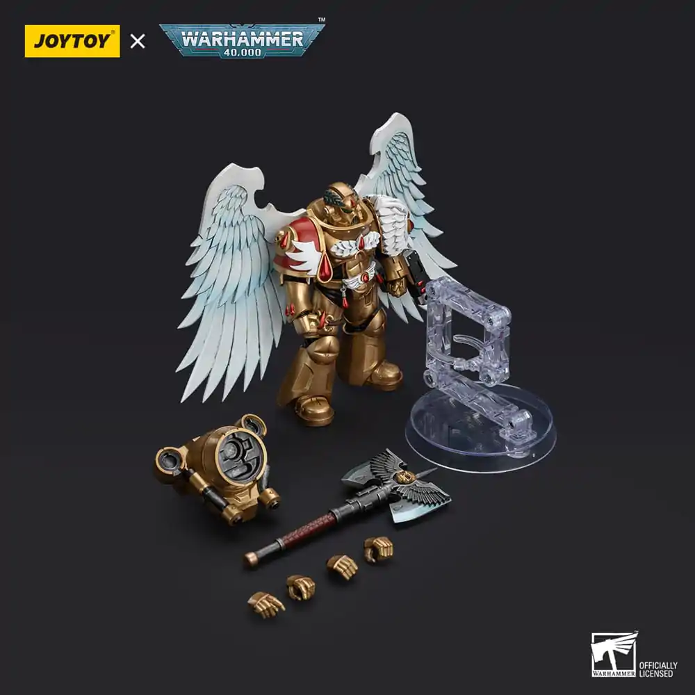Warhammer 40,000 akcijska figura 1/18 Blood Angels Sanguinary Guard z Encarmine Axe 12 cm fotografija izdelka