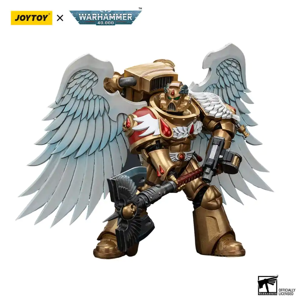 Warhammer 40,000 akcijska figura 1/18 Blood Angels Sanguinary Guard z Encarmine Axe 12 cm fotografija izdelka