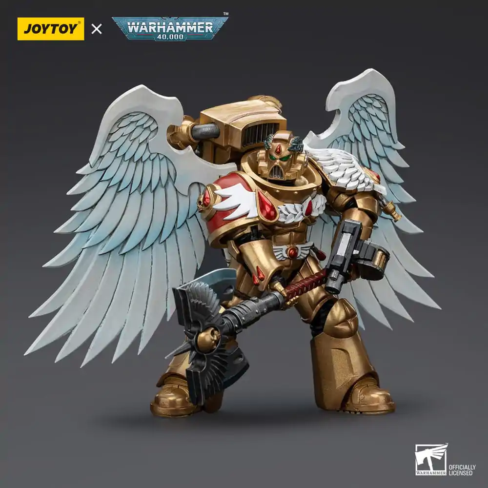 Warhammer 40,000 akcijska figura 1/18 Blood Angels Sanguinary Guard z Encarmine Axe 12 cm fotografija izdelka