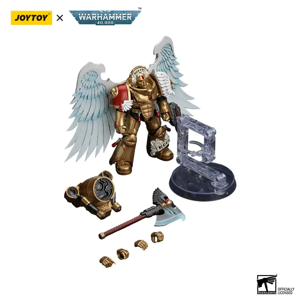 Warhammer The Horus Heresy akcijska figura 1/18 Blood Angels Sanguinary Guard z Encarmine sekiro in Inferno pištolo 12 cm fotografija izdelka