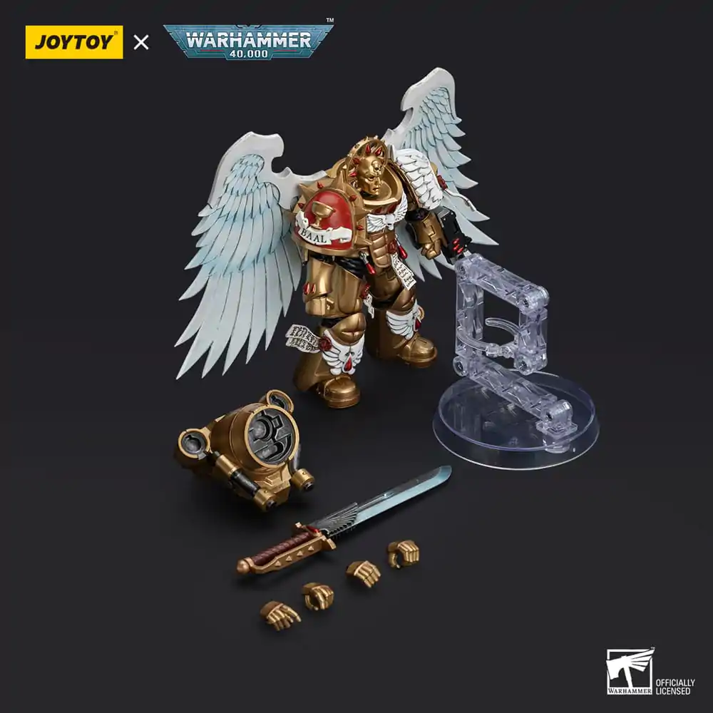 Warhammer The Horus Heresy Akcijska Figura 1/18 Blood Angels Sanguinary Guard z Encarmine Mečem 1 12 cm fotografija izdelka