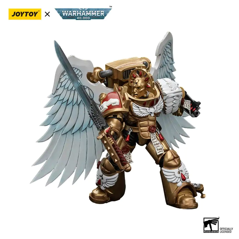 Warhammer The Horus Heresy Akcijska Figura 1/18 Blood Angels Sanguinary Guard z Encarmine Mečem 1 12 cm fotografija izdelka