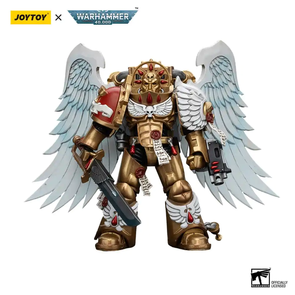 Warhammer The Horus Heresy Akcijska Figura 1/18 Blood Angels Sanguinary Guard z Encarmine Mečem 1 12 cm fotografija izdelka