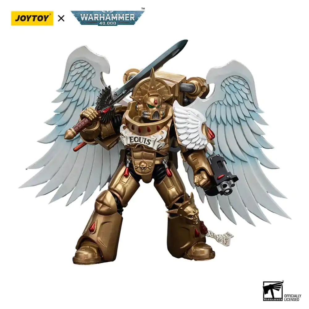 Warhammer The Horus Heresy Akcijska figura 1/18 Blood Angels Sanguinary Guard z Encarmine Sword 2 12 cm fotografija izdelka