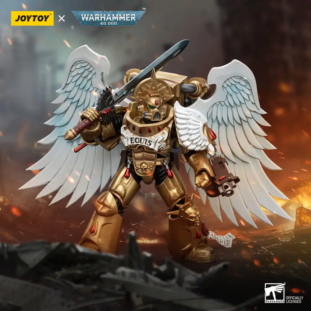 Warhammer The Horus Heresy Akcijska figura 1/18 Blood Angels Sanguinary Guard z Encarmine Sword 2 12 cm fotografija izdelka