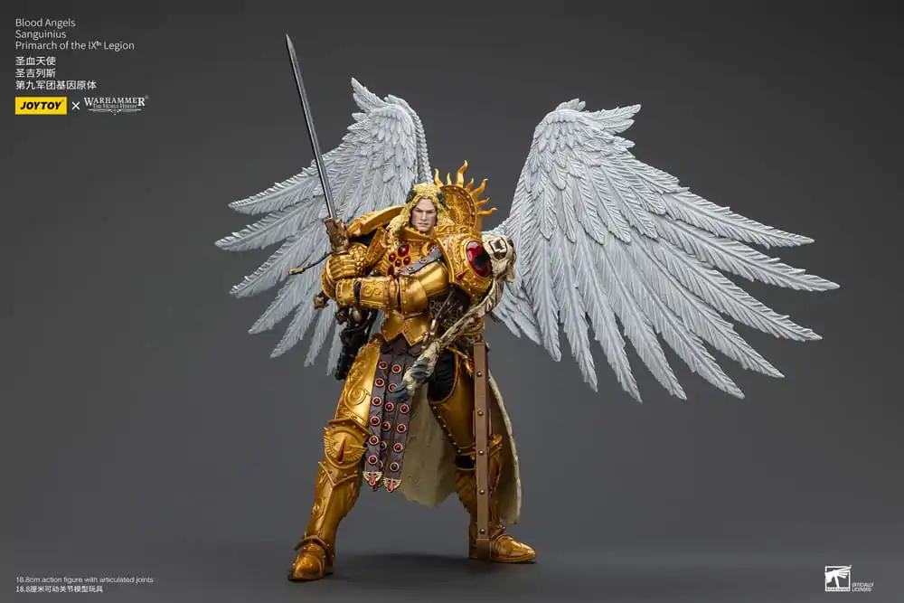 Warhammer The Horus Heresy Akcijska figura 1/18 Blood Angels Sanguinius Primarch of the IXth Legion 19 cm fotografija izdelka