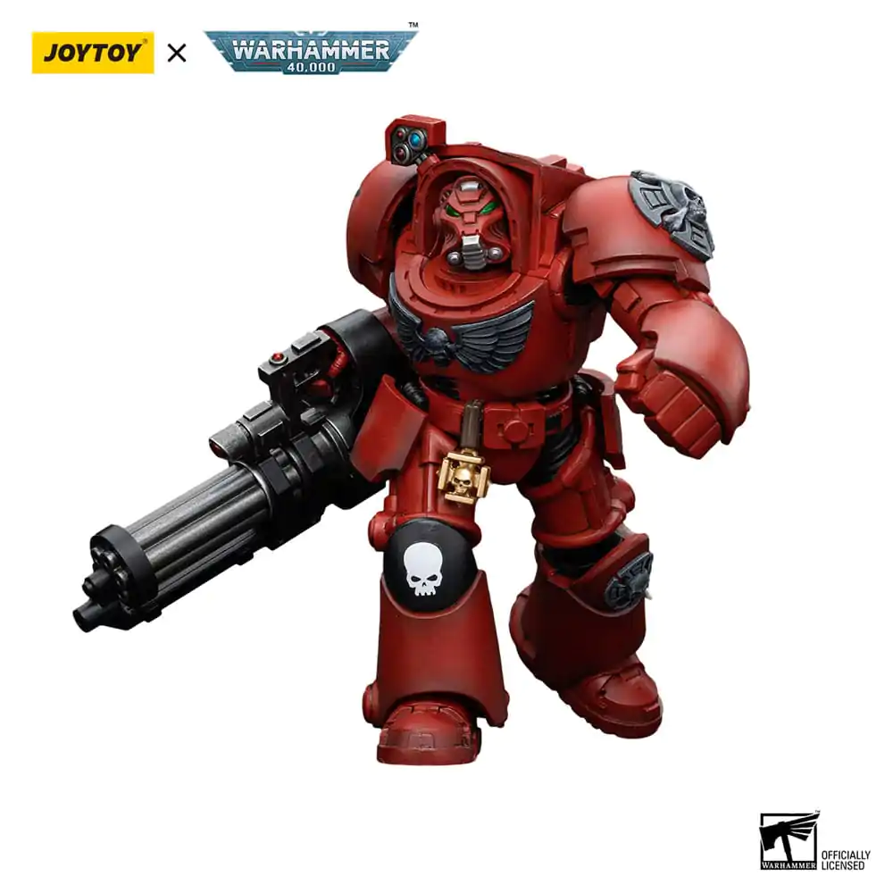 Warhammer The Horus Heresy akcijska figura 1/18 Blood Angels Terminator Squad Terminator z jurišnim topom 14 cm fotografija izdelka