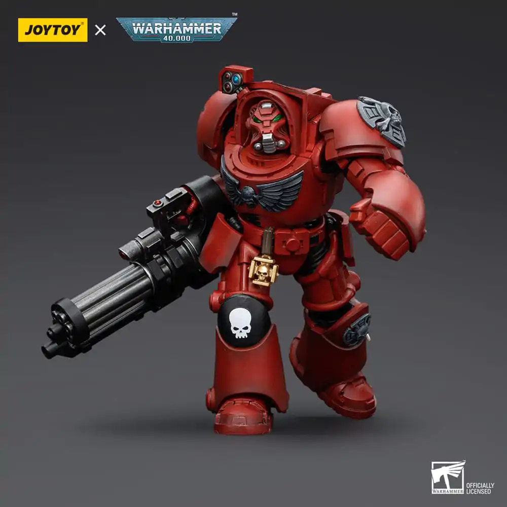 Warhammer The Horus Heresy akcijska figura 1/18 Blood Angels Terminator Squad Terminator z jurišnim topom 14 cm fotografija izdelka