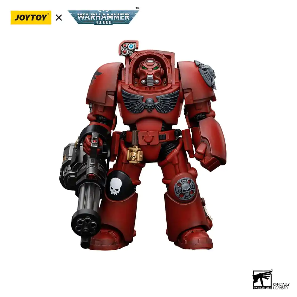 Warhammer The Horus Heresy akcijska figura 1/18 Blood Angels Terminator Squad Terminator z jurišnim topom 14 cm fotografija izdelka