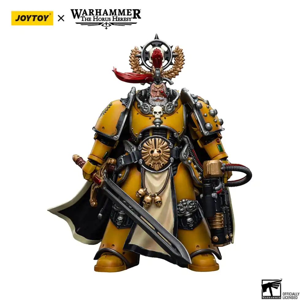 Warhammer The Horus Heresy Akcijska figura 1/18 Imperial Fists Legion Praetor z mečem moči 12 cm fotografija izdelka