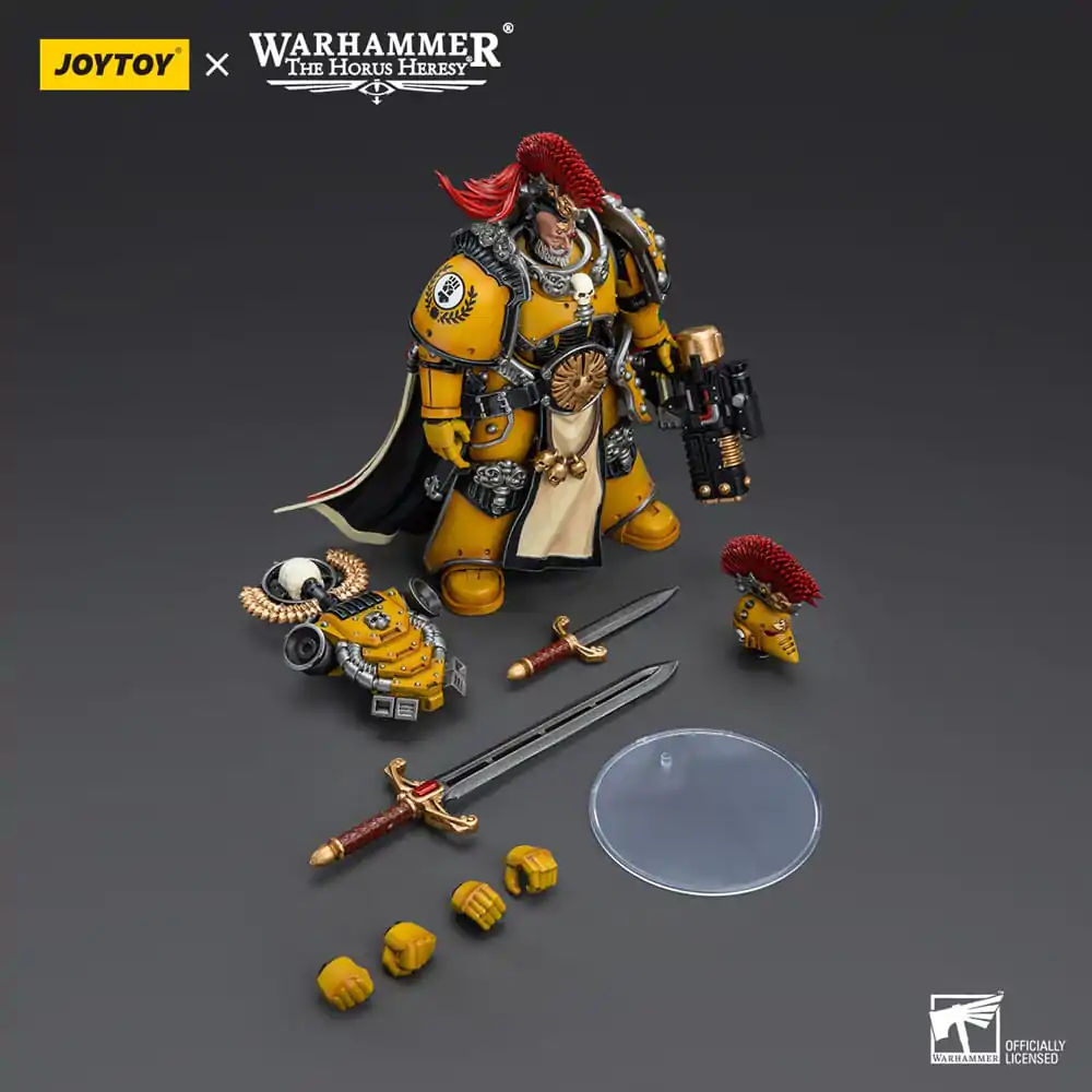 Warhammer The Horus Heresy Akcijska figura 1/18 Imperial Fists Legion Praetor z mečem moči 12 cm fotografija izdelka