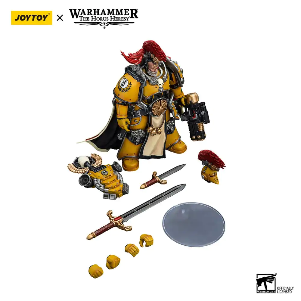 Warhammer The Horus Heresy Akcijska figura 1/18 Imperial Fists Legion Praetor z mečem moči 12 cm fotografija izdelka