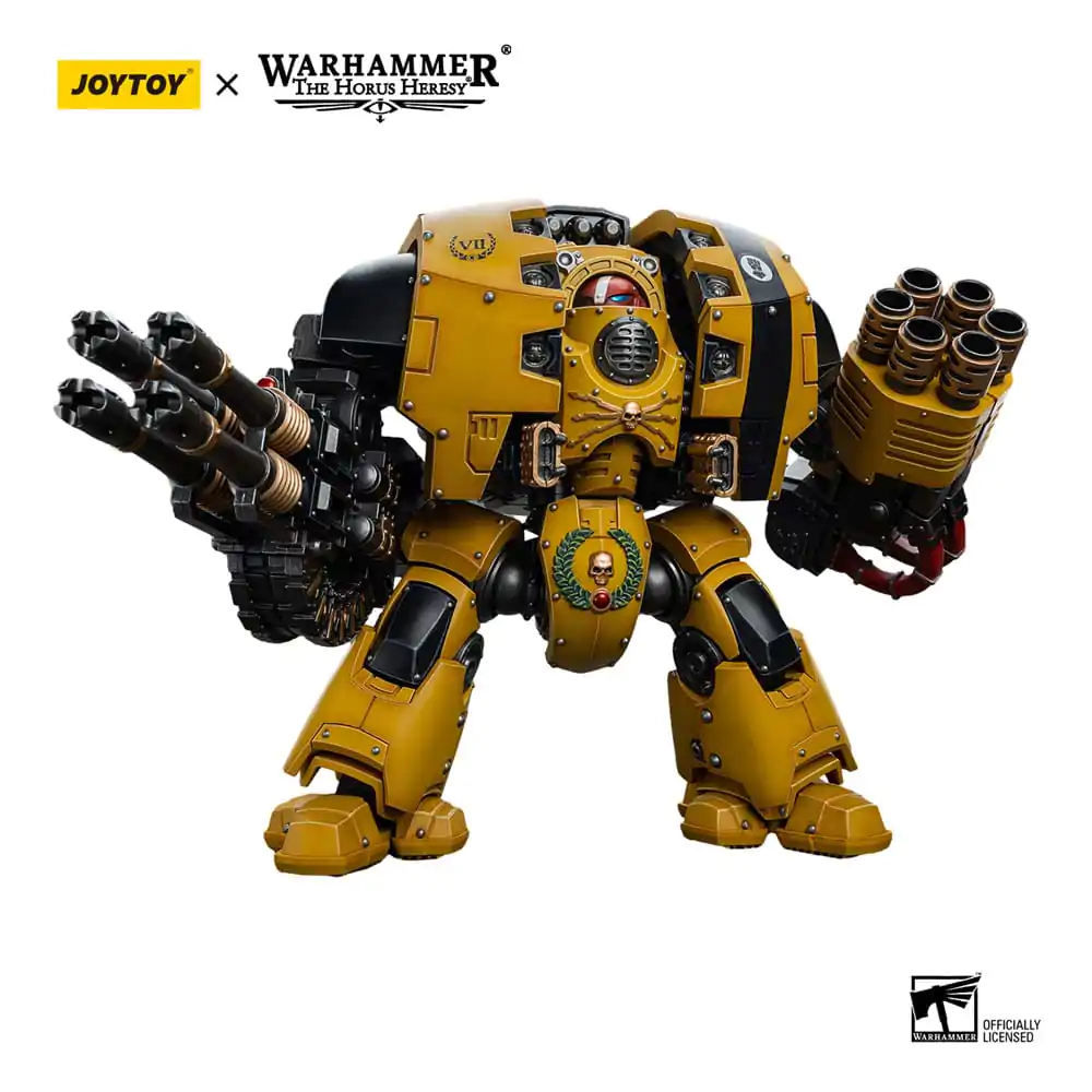 Warhammer The Horus Heresy akcijska figura 1/18 Imperial Fists Leviathan Dreadnought z Cyclonic Melta Lance in Storm Cannon 12 cm fotografija izdelka