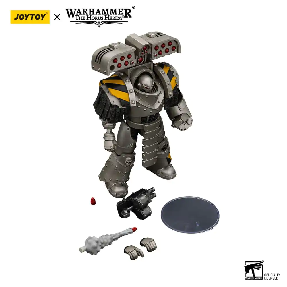Warhammer The Horus Heresy akcijska figura 1/18 Iron Warriors Tyrant Siege Master Terminator z raketometom 14 cm fotografija izdelka