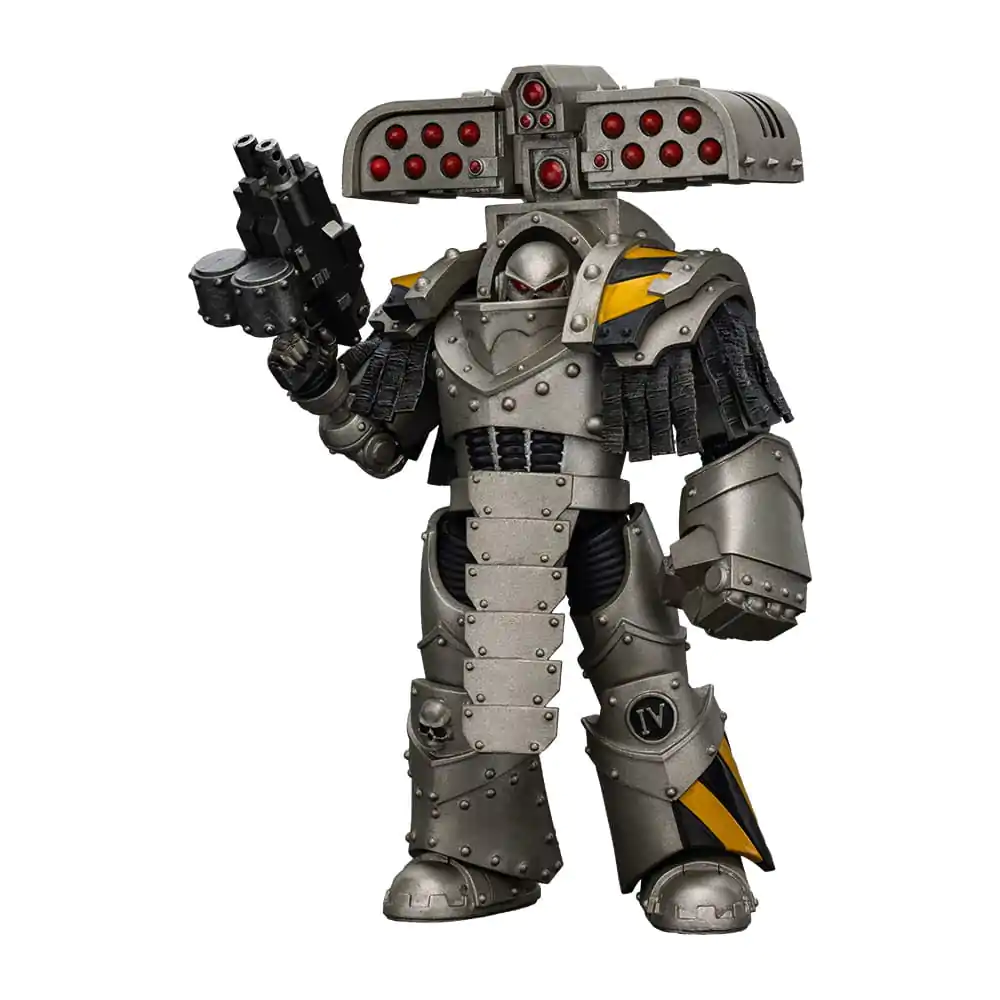 Warhammer The Horus Heresy akcijska figura 1/18 Iron Warriors Tyrant Siege Master Terminator z raketometom 14 cm fotografija izdelka