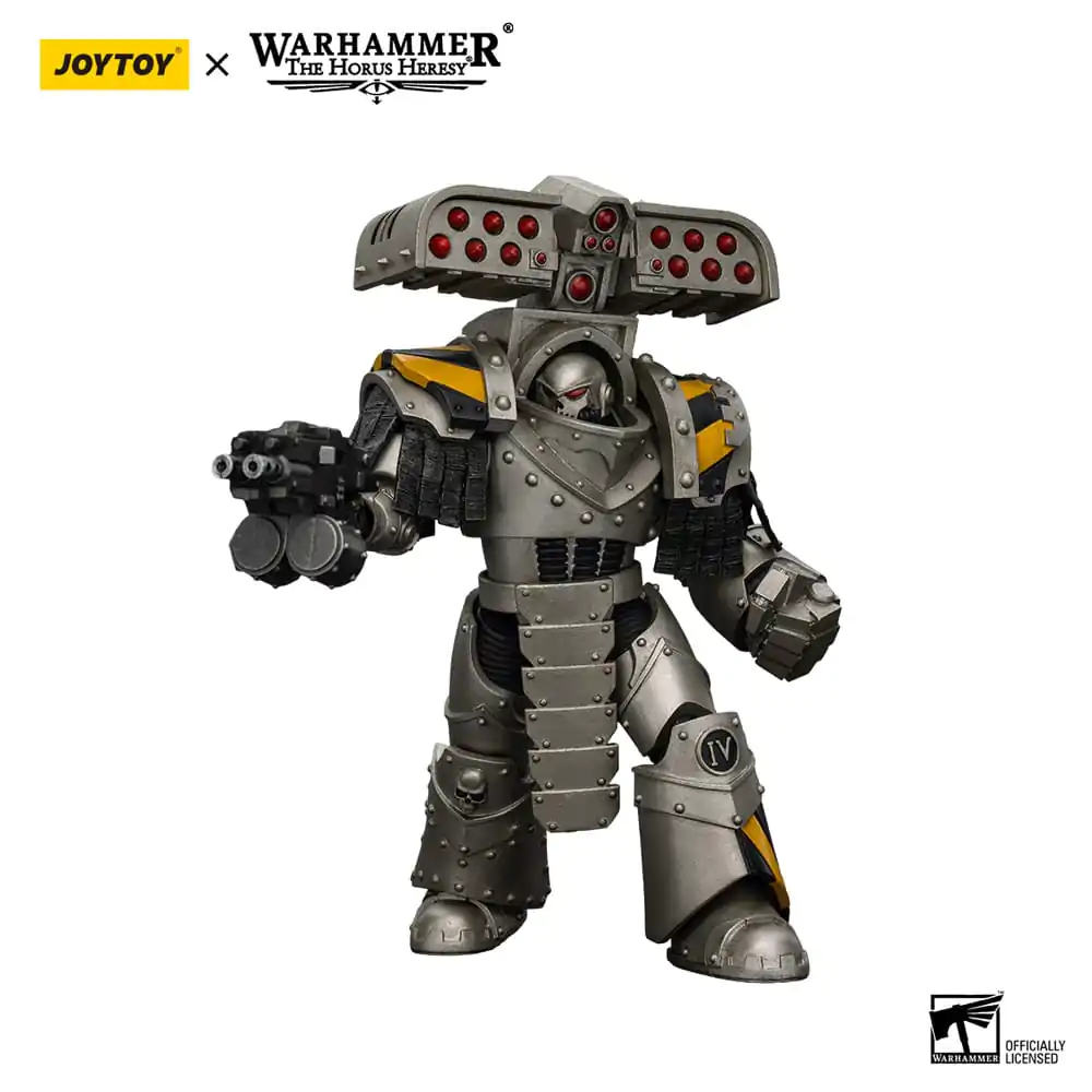 Warhammer The Horus Heresy akcijska figura 1/18 Iron Warriors Tyrant Siege Master Terminator z raketometom 14 cm fotografija izdelka