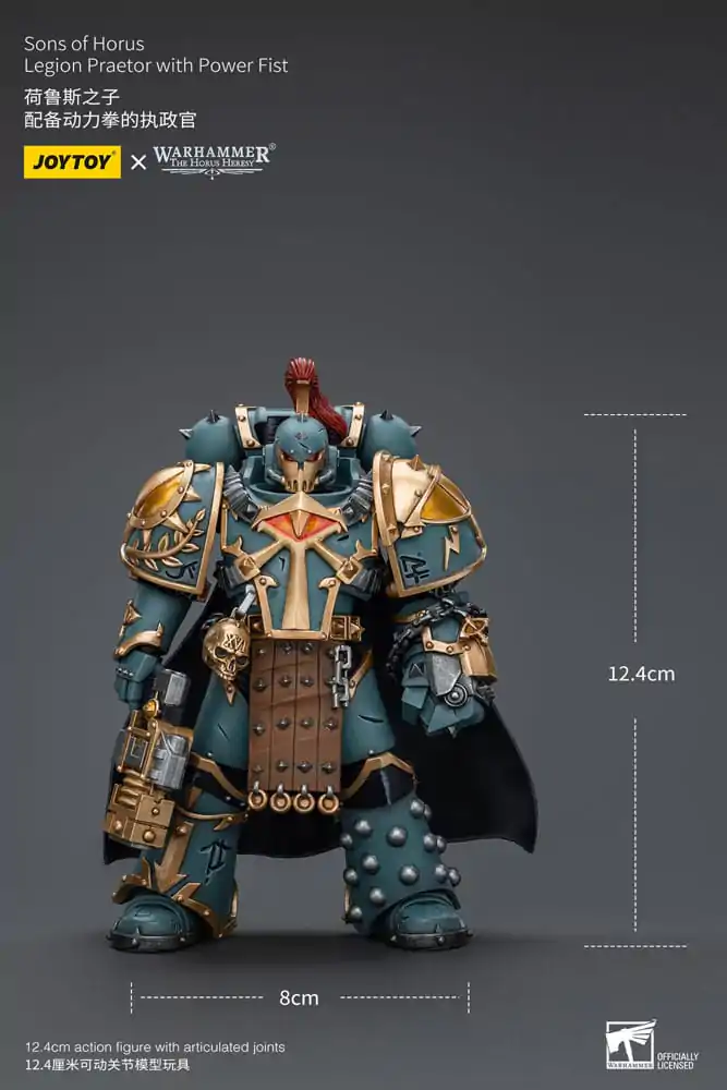 Warhammer The Horus Heresy Akcijska figura 1/18 Legion Praetor z Power Fist 12 cm fotografija izdelka