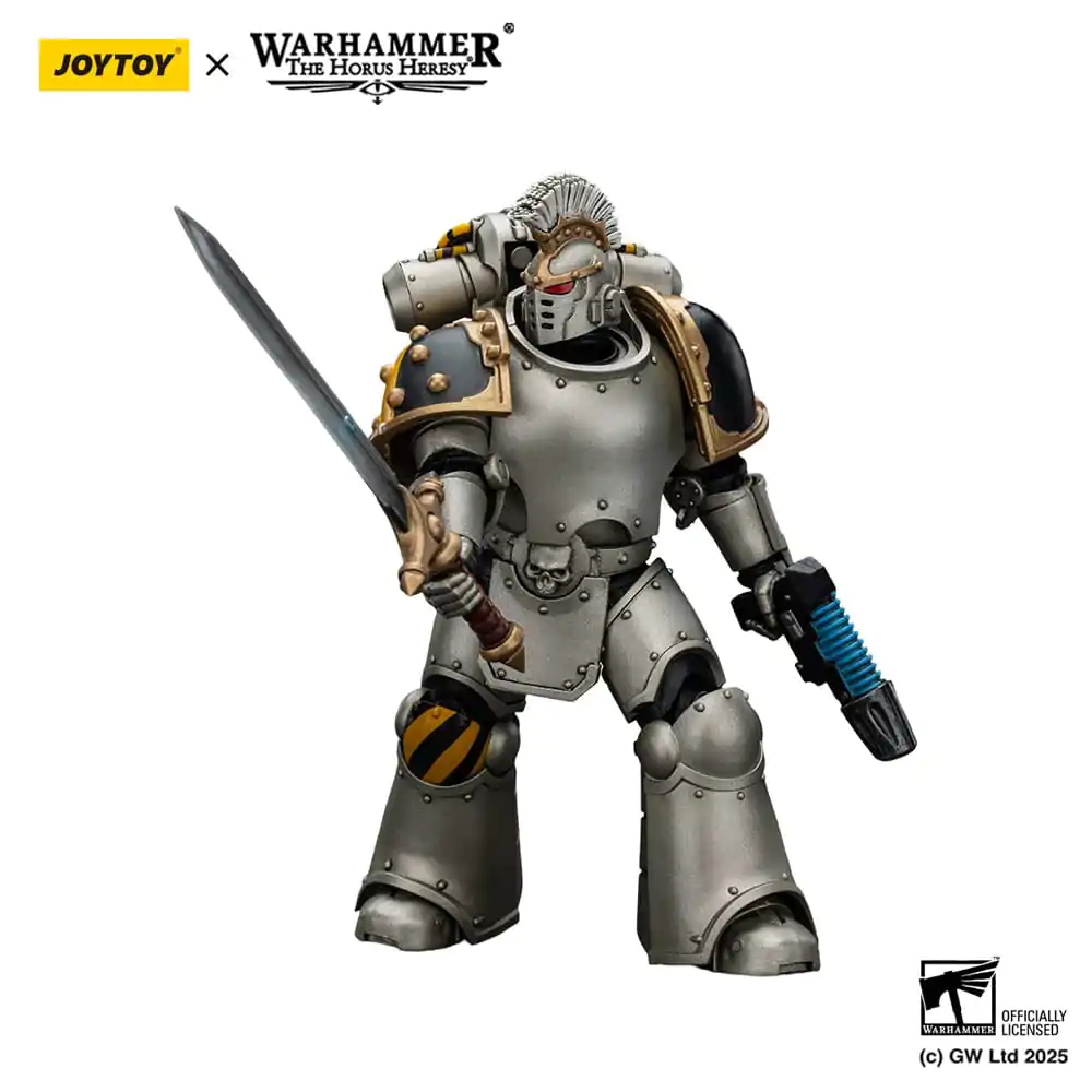Warhammer The Horus Heresy akcijska figura 1/18 Iron Warriors Command Squad Chosen z Legion Standard 12 cm fotografija izdelka