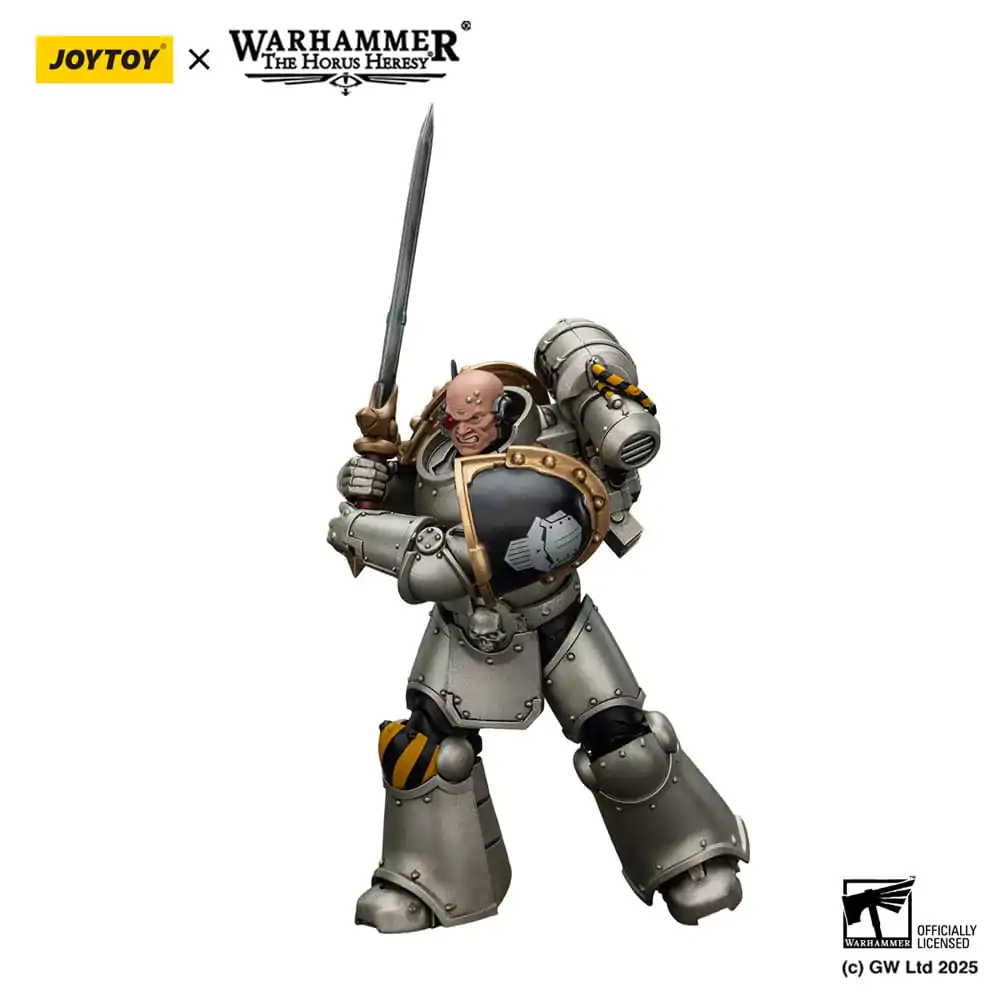 Warhammer The Horus Heresy akcijska figura 1/18 Iron Warriors Command Squad Chosen z Legion Standard 12 cm fotografija izdelka