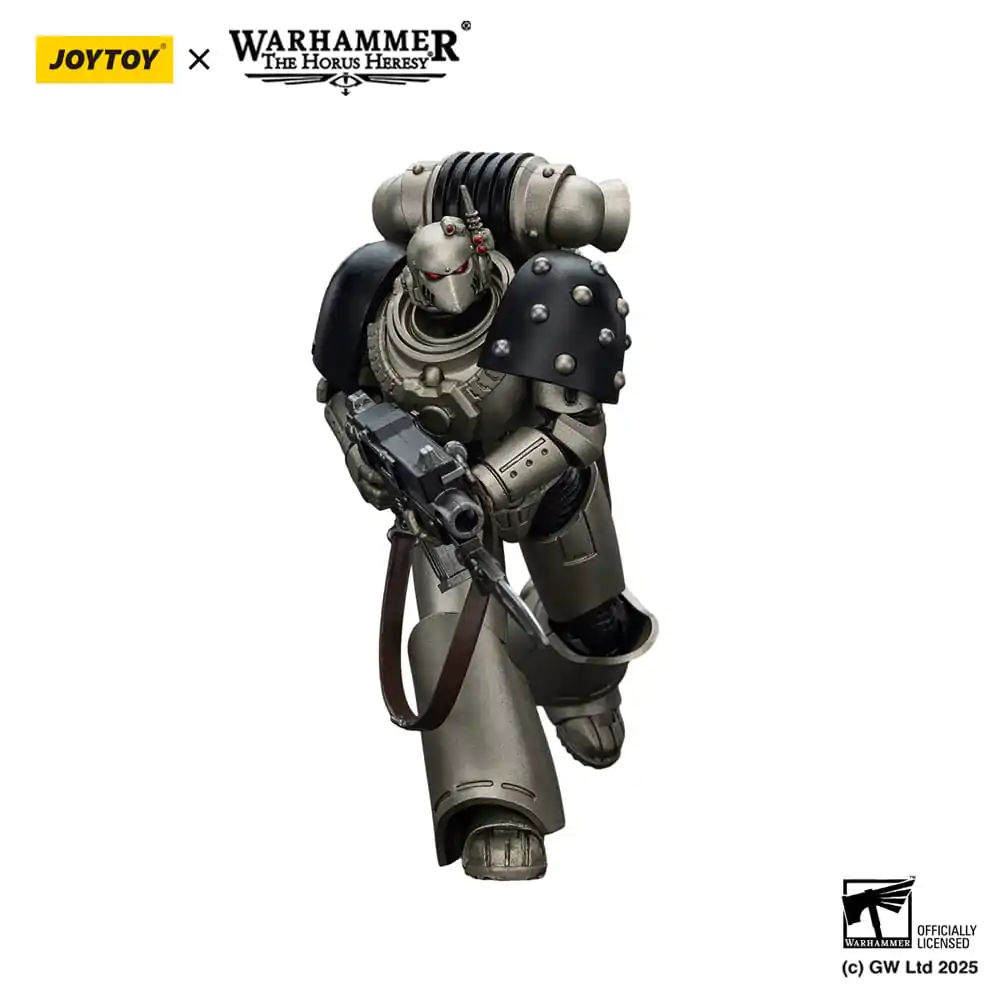 Warhammer The Horus Heresy akcijska figura 1/18 Iron Warriors MKVI taktični vodnik z laserskim mečem in plazemsko pištolo 12 cm fotografija izdelka