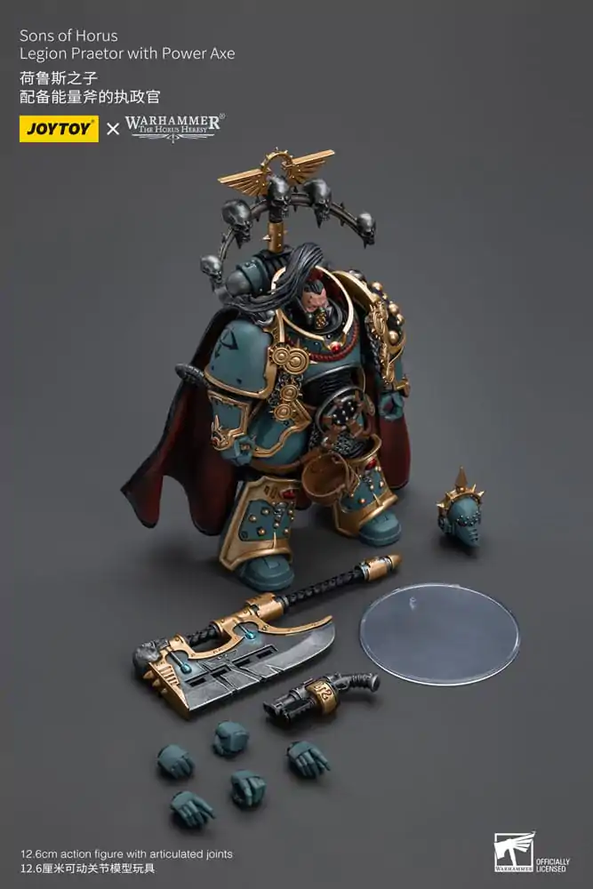 Warhammer The Horus Heresy akcijska figura 1/18 Sons of Horus Legion Praetor with Power Axe 12 cm fotografija izdelka