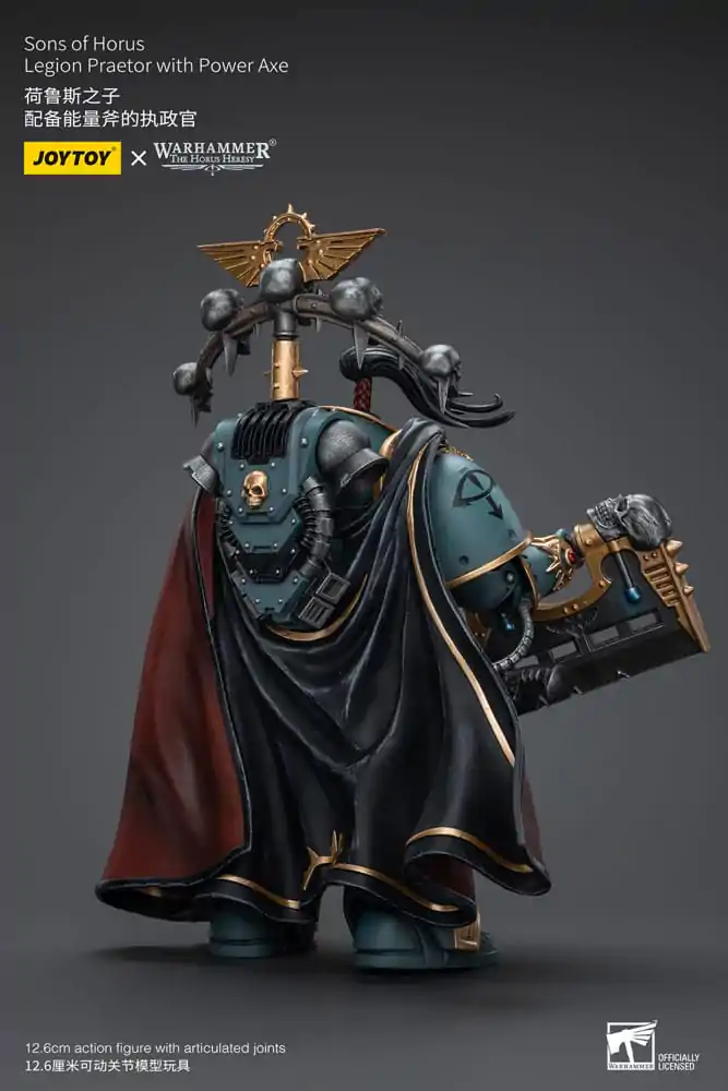 Warhammer The Horus Heresy akcijska figura 1/18 Sons of Horus Legion Praetor with Power Axe 12 cm fotografija izdelka