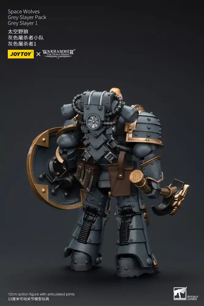 Warhammer The Horus Heresy Akcijska figura 1/18 Space Wolves Grey Slayer Paket Grey Slayer 1 12 cm fotografija izdelka