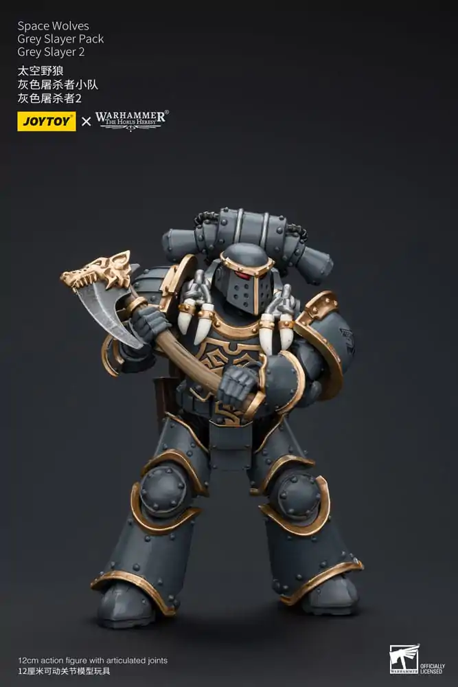 Warhammer The Horus Heresy Akcijska Figura 1/18 Space Wolves Grey Slayer Paket Grey Slayer 2 12 cm fotografija izdelka