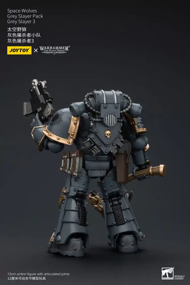 Warhammer The Horus Heresy Akcijska Figura 1/18 Space Wolves Grey Slayer Paket Grey Slayer 3 12 cm fotografija izdelka