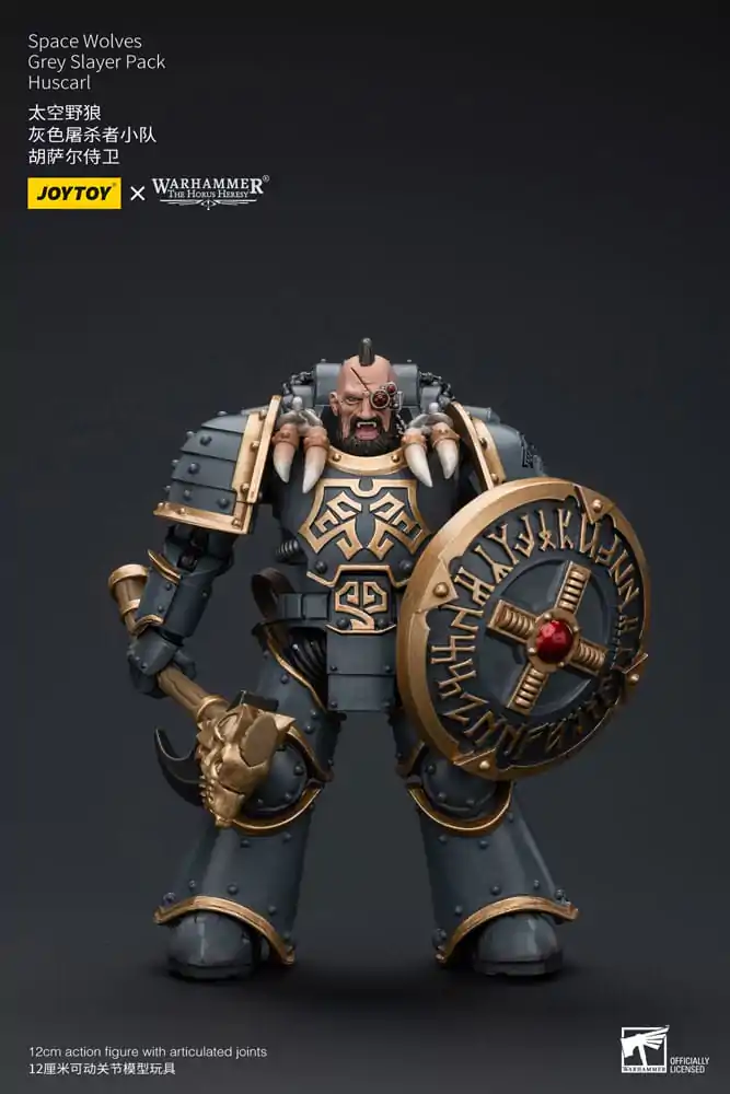 Warhammer The Horus Heresy Akcijska figura 1/18 Space Wolves Grey Slayer Paket Huscarl 12 cm fotografija izdelka