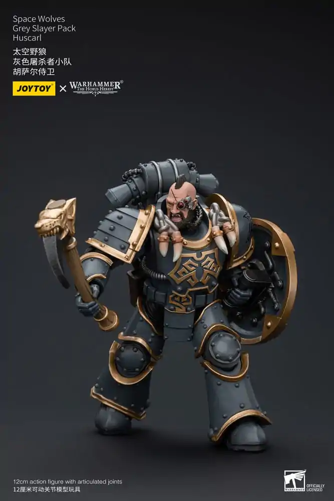 Warhammer The Horus Heresy Akcijska figura 1/18 Space Wolves Grey Slayer Paket Huscarl 12 cm fotografija izdelka