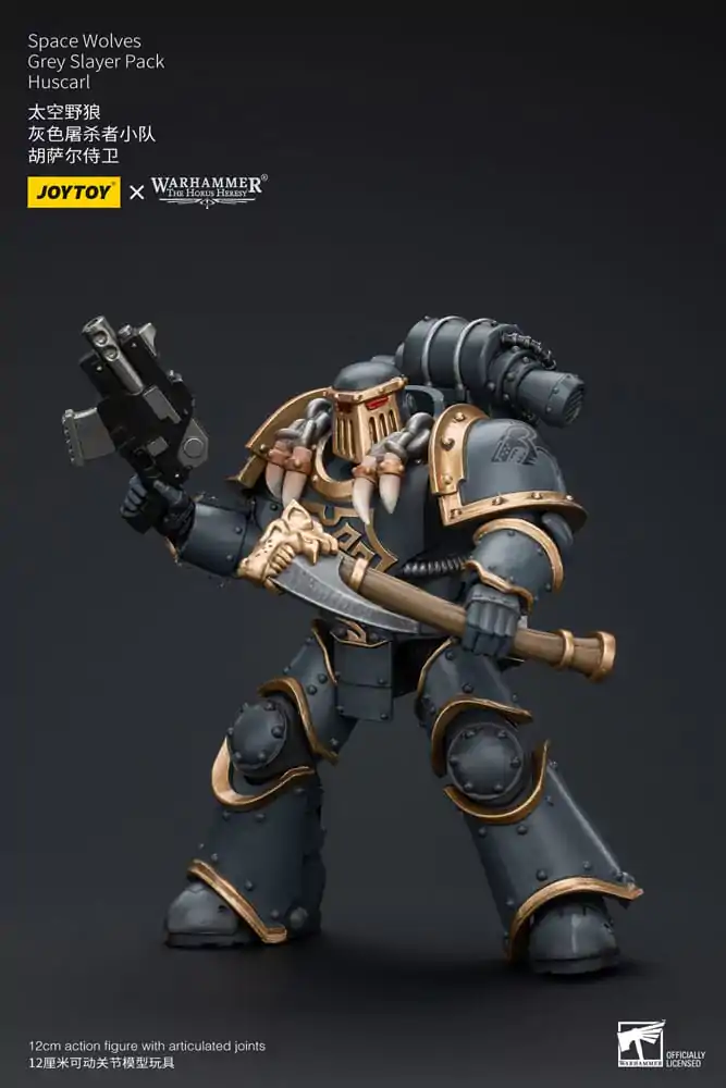 Warhammer The Horus Heresy Akcijska figura 1/18 Space Wolves Grey Slayer Paket Huscarl 12 cm fotografija izdelka