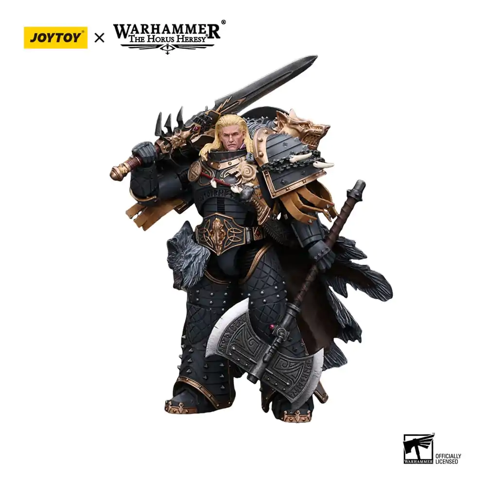 Warhammer The Horus Heresy Akcijska figura 1/18 Space Wolves Leman Russ Primarch of the VIth Legion 12 cm fotografija izdelka