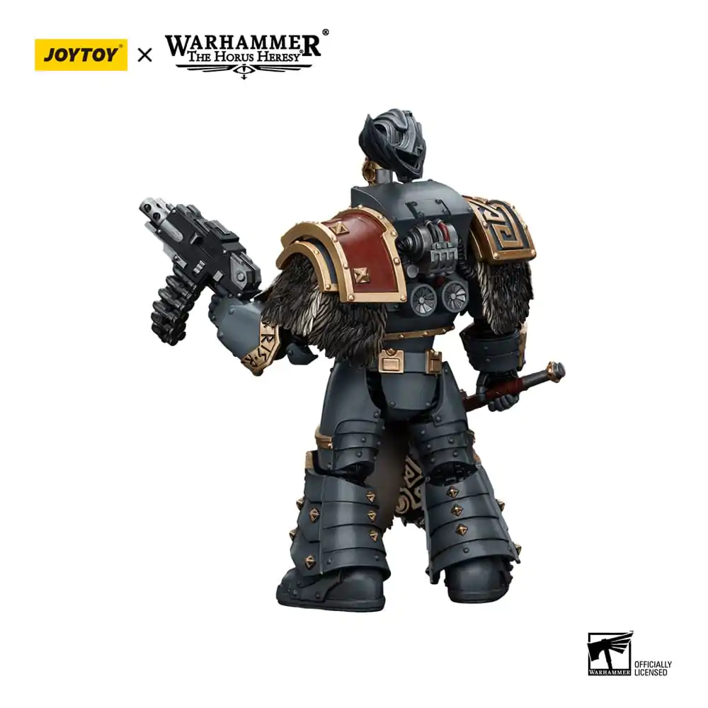 Warhammer The Horus Heresy Akcijska figura 1/18 Space Wolves Varagyr Wolf Guard Squad Varagyr Thegn 12 cm fotografija izdelka