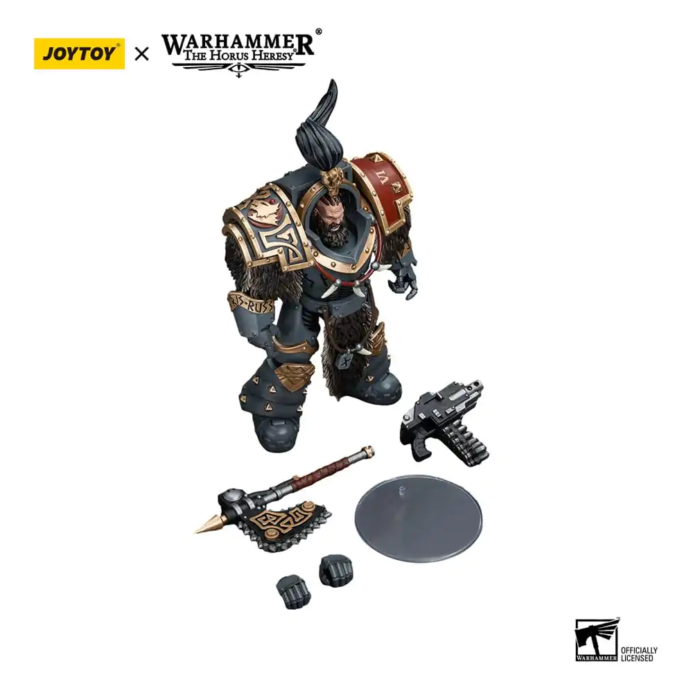 Warhammer The Horus Heresy Akcijska figura 1/18 Space Wolves Varagyr Wolf Guard Squad Varagyr Thegn 12 cm fotografija izdelka