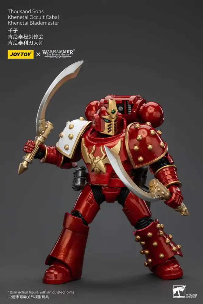 Warhammer The Horus Heresy akcijska figura 1/18 Thousand Sons Khenetai Occult Cabal Khenetai Blademaster 12 cm fotografija izdelka