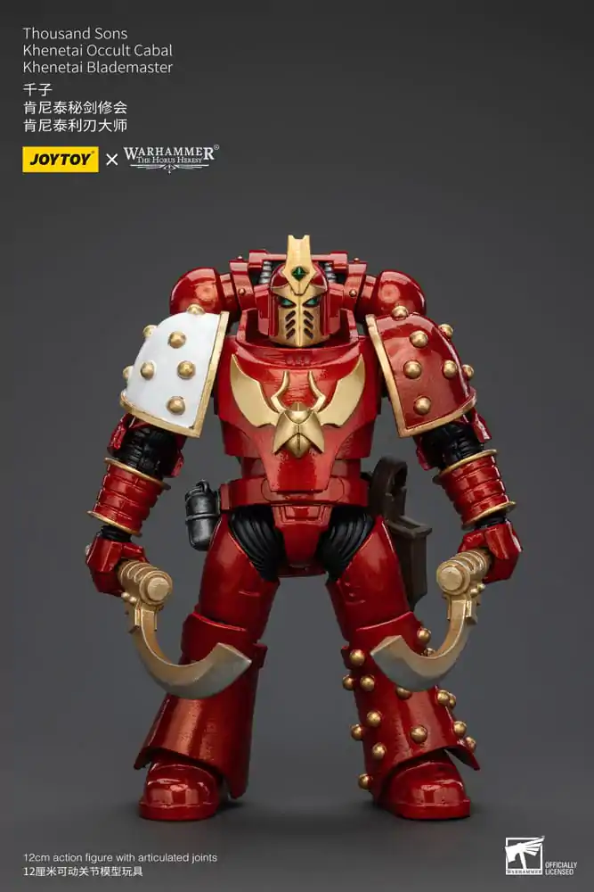 Warhammer The Horus Heresy akcijska figura 1/18 Thousand Sons Khenetai Occult Cabal Khenetai Blademaster 12 cm fotografija izdelka