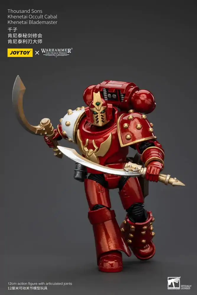 Warhammer The Horus Heresy akcijska figura 1/18 Thousand Sons Khenetai Occult Cabal Khenetai Blademaster 12 cm fotografija izdelka