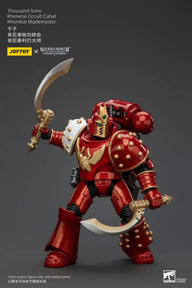 Warhammer The Horus Heresy akcijska figura 1/18 Thousand Sons Khenetai Occult Cabal Khenetai Blademaster 12 cm fotografija izdelka