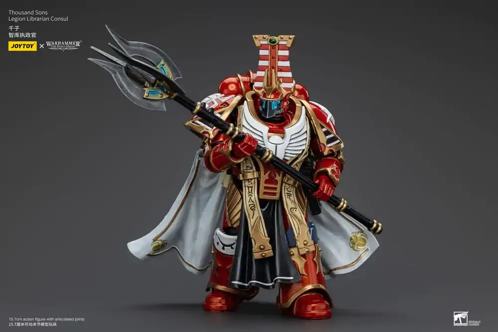 Warhammer The Horus Heresy Akcijska figura 1/18 Thousand Sons Legion Librarian Consut 16 cm fotografija izdelka