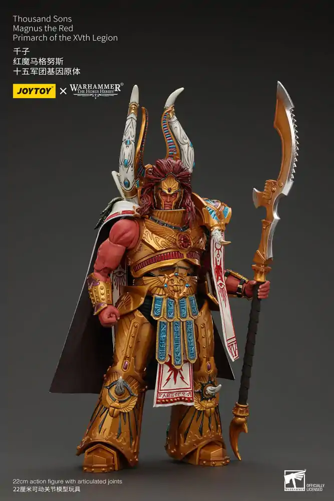 Warhammer The Horus Heresy Akcijska figura 1/18 Thousand sons Magnus the Red Primarch of the XVth Legion 12 cm fotografija izdelka